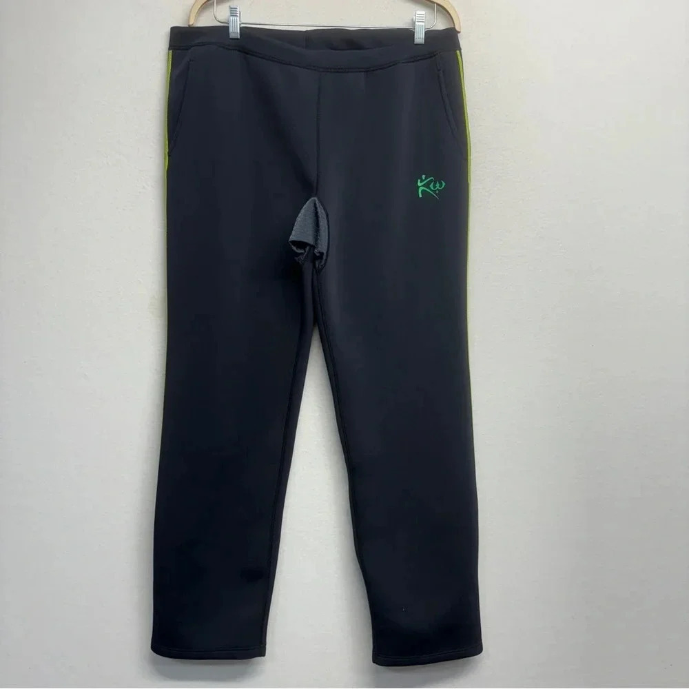 Kutting Weight 3XL Neoprene‎ Sauna Suit Pants Men's Black Weight Loss